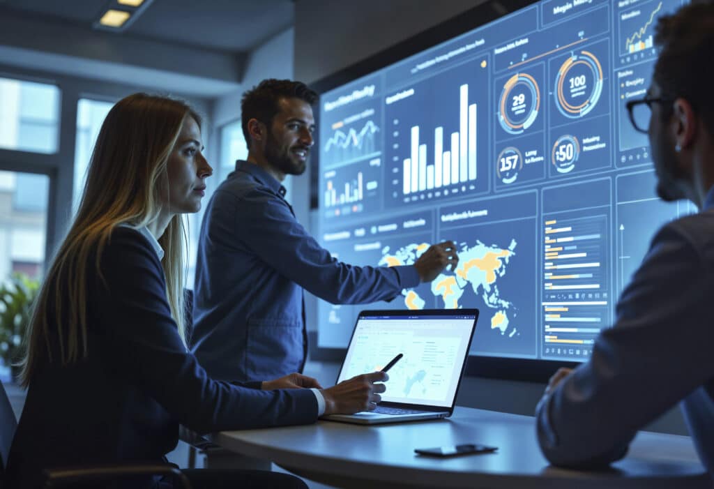 Relatórios em BI - Ilustrativo